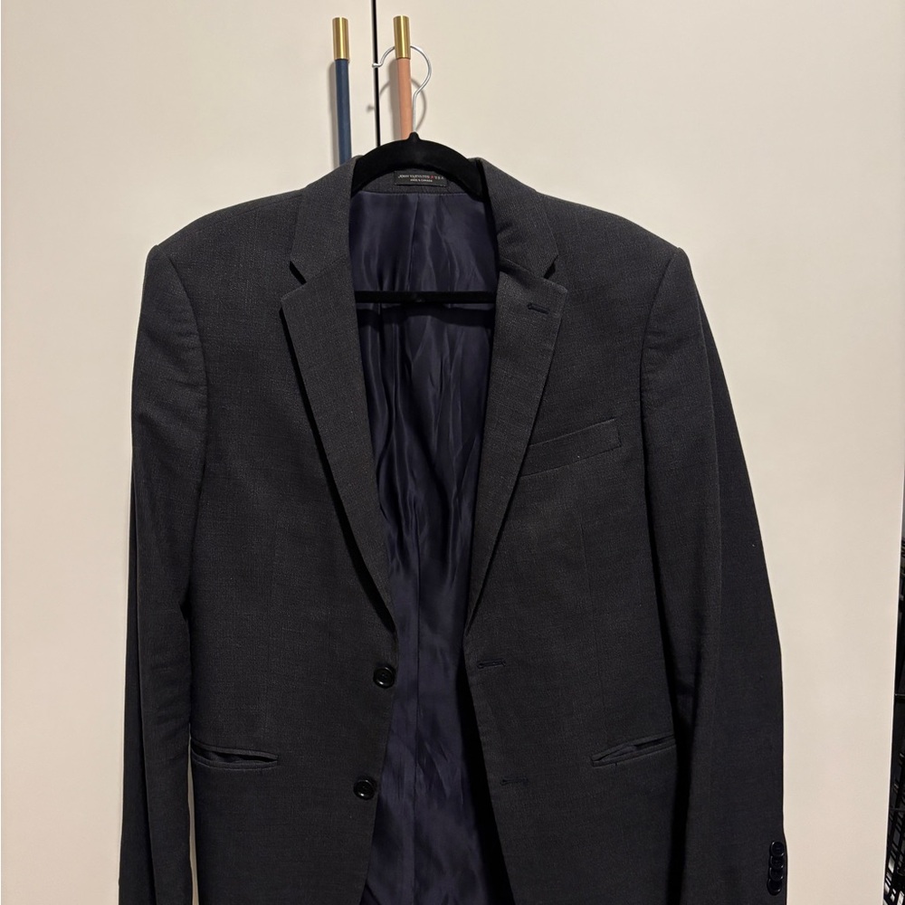 John Varvatos Charcoal Blazer